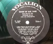 LP - Charles Baum And His Orchestra - Songs Of Our Times - Song Hits Of 1933