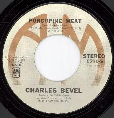 Charles Bevel - Sally B. White / Porcupine Meat