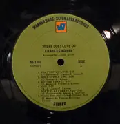 LP - Charles Boyer - Where Does Love Go