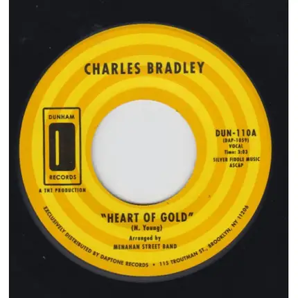 Charles Bradley - Heart Of Gold