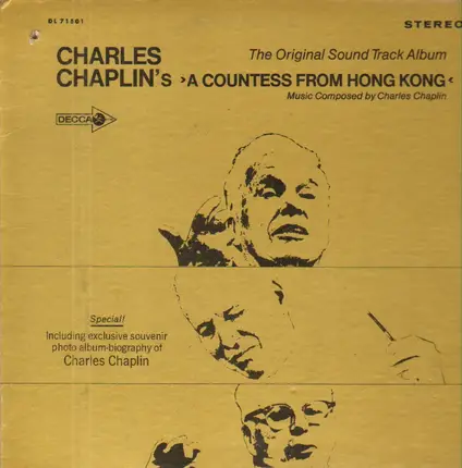 Charles Chaplin - Charles Chaplin's A Countess From Hong Kong - The Original Soundtrack Album