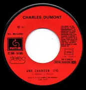 7inch Vinyl Single - Charles Dumont - Une Chanson