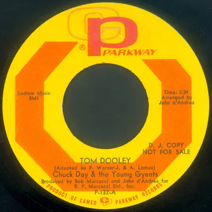 Charles Day & The Young Gyants - Tom Dooley / We Gotta Get Out Of This Place