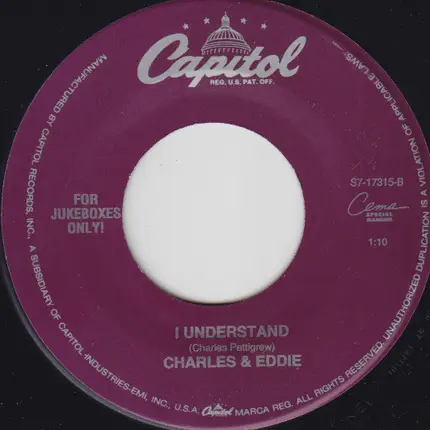 Charles & Eddie - House Is Not A Home