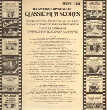 Charles Gerhardt, National Philharmonic Orchestra - Classic Film Scores