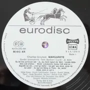 LP - Charles Gounod , Hilde Güden , Rudolf Schock , Gottlob Frick - Margarete