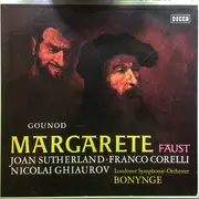 LP-Box - Charles Gounod : Franco Corelli / Joan Sutherland / Nicolai Ghiaurov / The London Symphony Orchestr - Margarete Faust - Hardcover Box + Booklet with Libretto