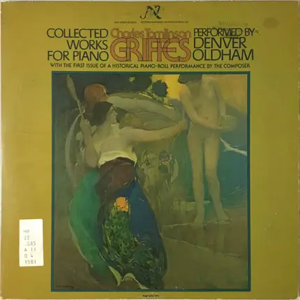 Griffes / Denver Oldham - Collected Works For Piano