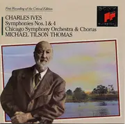 CD - Charles Ives - Chicago Symphony Orchestra & Chicago Symphony Chorus , Michael Tilson Thomas - Symphonies Nos. 1 & 4