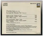 CD - Ives / Herbert Henck - Sonate Für Klavier Nr. 1