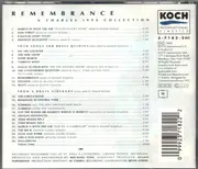 CD - Charles Ives - Remembrance:  A Charles Ives Collection