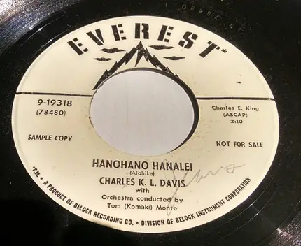 Charles K.L. Davis - Hanohano Hanalei