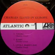 LP - Charles Lloyd - Charles Lloyd In Europe - Mono