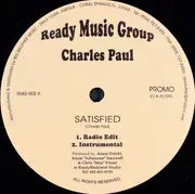 12inch Vinyl Single - Charles Paul - Satisfied