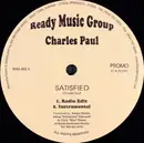 12inch Vinyl Single - Charles Paul - Satisfied