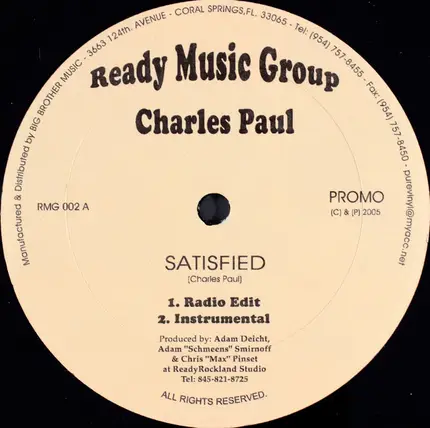 Charles Paul - Satisfied