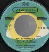 7inch Vinyl Single - Charles Perrault / Danielle Darrieux - La Belle Au Bois Dormant (Contes De Perrault 2) - Gatefold + booklet