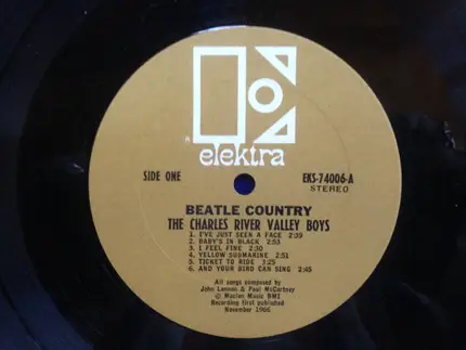 Charles River Valley Boys - Beatle Country