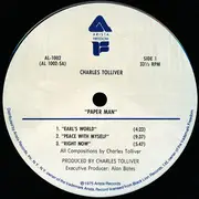 LP - Charles Tolliver - Paper Man