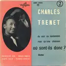 7inch Vinyl Single - Charles Trenet - Du Soir Au Lendemain - EP