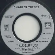 7inch Vinyl Single - Charles Trenet - Y'a D'la Joie!