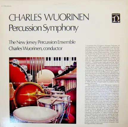 Charles Wuorinen - Percussion Symphony
