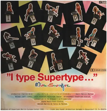 Charles Wilp - "I Type Supertype ..."