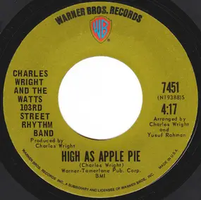 Charles Wright - High As Apple Pie / Solution For Pollution