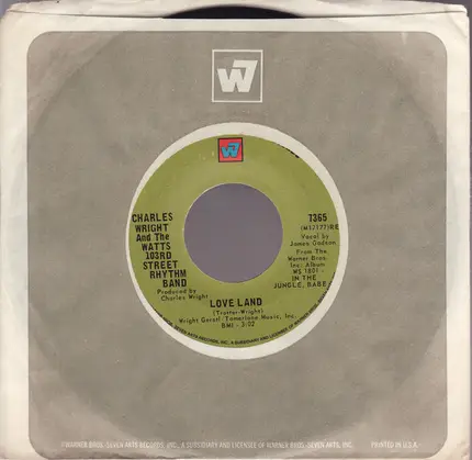 Charles Wright & The Watts 103rd St Rhythm Band - Love Land