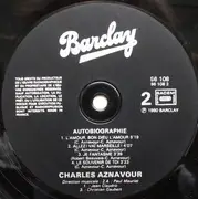 LP - Charles Aznavour - Autobiographie