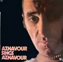 LP - Charles Aznavour - Aznavour Sings Aznavour
