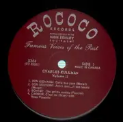 LP - Charles Kullman - Don Giovanni / Boheme / Carmen /... (Mozart, Puccini,..)
