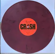 LP - Charli XCX - Crash - Red Opaque & Black Marbled