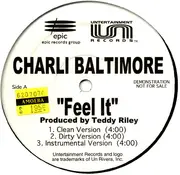 12inch Vinyl Single - Charli Baltimore - Feel It / Thorough Bitches