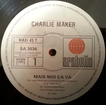 Charlie Maker - Mais Moi Ca Va