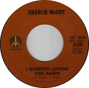 Charlie McCoy - I Started Loving You Again / The Real McCoy
