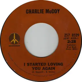 Charlie McCoy - I Started Loving You Again / The Real McCoy