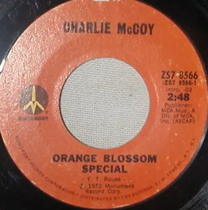Charlie McCoy - Hangin' On / Orange Blossom Special