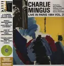 LP - Charlie Mingus - Live In Paris Vol.2 - Yellow Transparent Vinyl