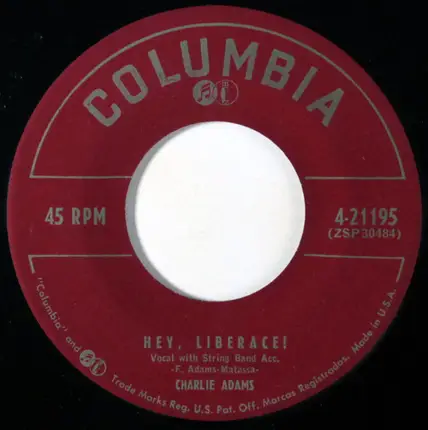 Charlie Adams - Hey, Liberace!