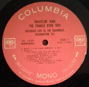 LP - Charlie Byrd Trio - Travellin' Man - Mono
