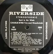 LP - Charlie Byrd Trio - Byrd In The Wind - Black Label