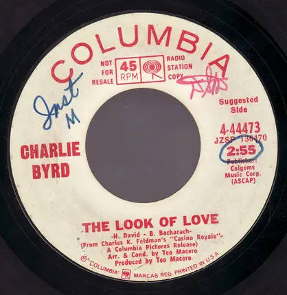 Charlie Byrd - The Look Of Love