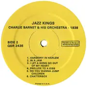 LP - Charlie Barnet And His Orchestra - 1938
