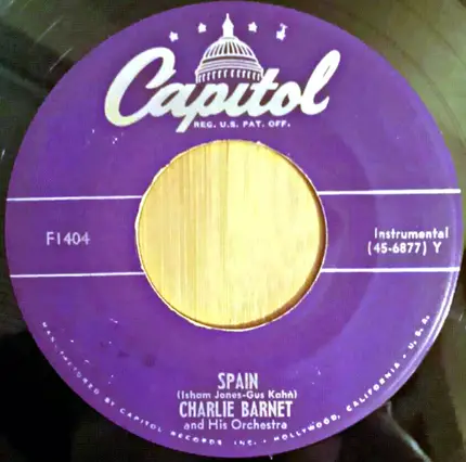 Charlie Barnet And His Orchestra - Over The Rainbow