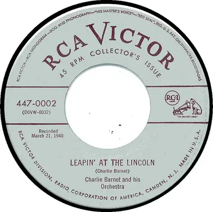 Charlie Barnet And His Orchestra - Pompton Turnpike