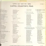 LP - Charlie Barnet, Stan Kenton, Red Norvo's... a.o. - Capitol Jazz Collectors Items