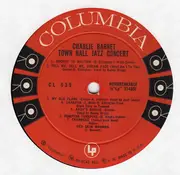LP - Charlie Barnet - Town Hall Jazz Concert - Six-Eye Label