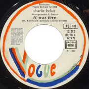 7inch Vinyl Single - Charlie Belair - It Was Love