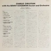 LP - Charlie Christian With Benny Goodman Sextet And Benny Goodman And His Orchestra - Charlie Christian With The Benny Goodman Sextet And Orchestra